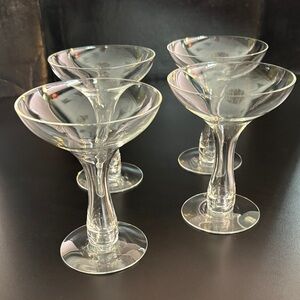 Hollow Stem MCM Coupes Champagne or Tall sherbet